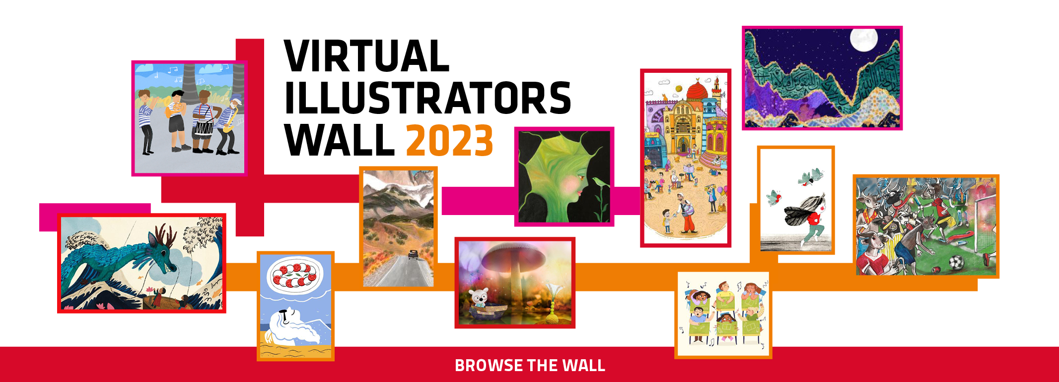 Illustrators Wall