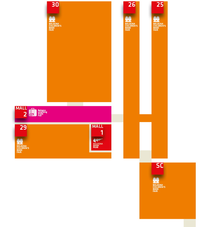 Map of exhibition centre
