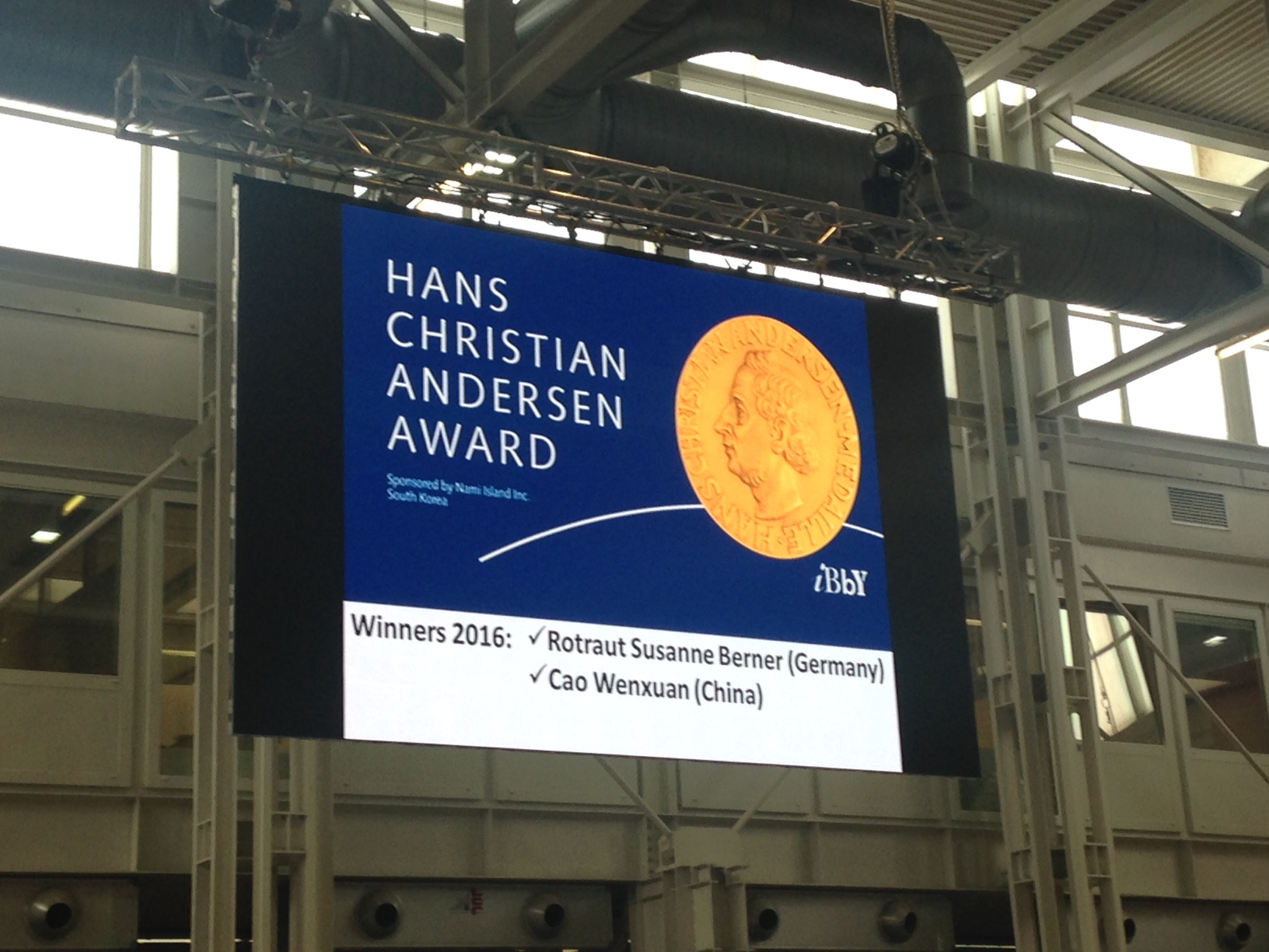 2016 Hans Christian Andersen Awards Winners